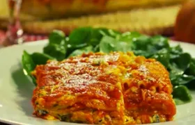 Spinach Lasagna Recipe