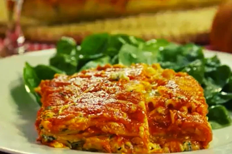 Spinach Lasagna Recipe