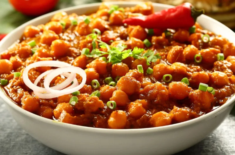 Chickpea (White Chana) Curry